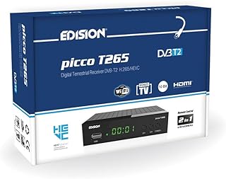 Transforma Tu Televisión: Guía de Montaje del EDISON PICCO T265 – El Decodificador TDT 2024 que Lleva Tu Entretenimiento al Siguiente Nivel en Full HD