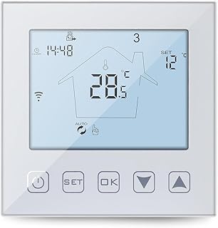 Revoluciona tu Hogar: KETOTEK Termostato WiFi para Calefacción por Suelo Radiante, la Innovación del Futuro en Control de Temperatura