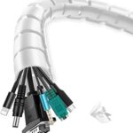 Descubre Cómo el Organizador de Cables Shinfly Transforma tu Espacio: 5 Usos Inesperados para Ocultar Cables de TV y PC