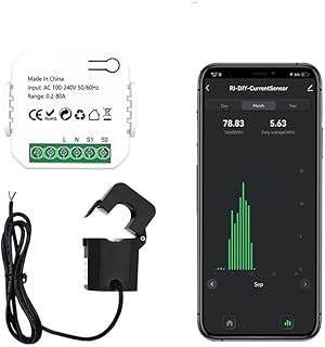 Optimiza Tu Consumo Energético: Descubre el Medidor WiFi de 80 A para Tuya y Mejora Tu Hogar Inteligente