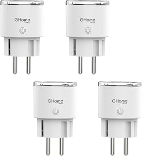 Mejora tu Hogar con GHome: 4 Mini Enchufes Inteligentes para Ahorrar Energía y Controlar con Alexa y Google Home