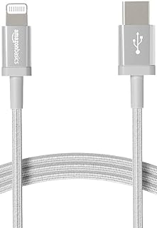 Domina tus Dispositivos: 5 Usos Creativos del Cable Trenzado de Nylon USB-C a Lightning de Amazon Basics para Carga Rápida