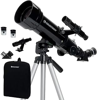 Descubre Cómo Mejorar tu Experiencia Astronómica con el Telescopio Celestron 21035 ADS Travel Scope 70: Kit Ideal para Viajeros y Aficionados