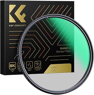 Guía Completa: Potencia tus Fotografías con el Filtro Polarizador Circular CPL K&F Concept Nano-X 58mm