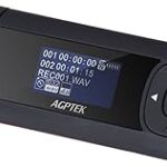 Descubre el Futuro de la Música: AGPTEK MP3 Portátil 8GB con Innovadoras Funciones de Grabación y Expansión