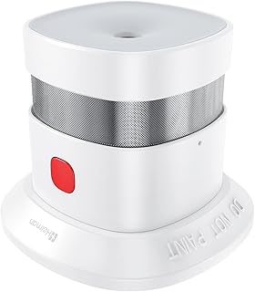 Protege tu Hogar y el Planeta: Mini Detector de Alarma de Humo HEIMAN con Batería de por Vida y Certificación Ecológica