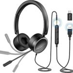 Transforma Tu Experiencia de Comunicación: Los Auriculares New Bee con Micrófono, Ideales para Skype y Cursos Online – ¡Descubre los Mejores Accesorios Recomendados!