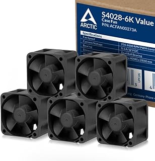 Análisis Exhaustivo del ARCTIC S4028-6K: Ventilador de Servidor de Alto Rendimiento para un Rendimiento Óptimo