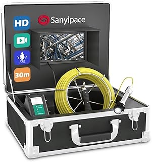 Comparativa de Cámaras de Inspección de Drenaje: ¿La Mejor Opción de 30M con Grabación DVR y Pantalla LCD de 7?