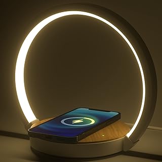 Descubre las Infinidades Usos de las Lamparas de Mesita VOSFEEL: Iluminación Personalizada y Carga Inalámbrica para Tu Espacio