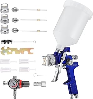 Descubre Las Infinidad de Usos de la Pistola de Pulverización KKTECT HVLP: Perfecta para Proyectos de Pintura y Reparación