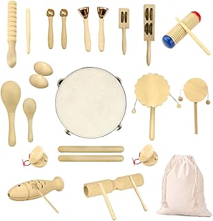 Descubre Para Qué Sirven los Instrumentos Musicales Infantiles Ulifeme: ¡27 Piezas de Diversión Educativa en Madera 100% Pura!