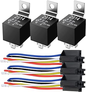 Descubre las Curiosidades del GUUZI 3 Pack: Relés de 24V y 40Amp que Transformarán tu Automóvil