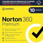 **Protege tus dispositivos y el planeta: Norton 360 Premium 2025, la solución antivirus eco-amigable para 10 dispositivos**  

Este título combina el beneficio principal del producto (protección para 10 dispositivos) con un enfoque en sostenibilidad, atrayendo a usuarios conscientes del impacto ambiental y optimizando para SEO con palabras clave relevantes como Norton 360 Premium 2025 y antivirus.