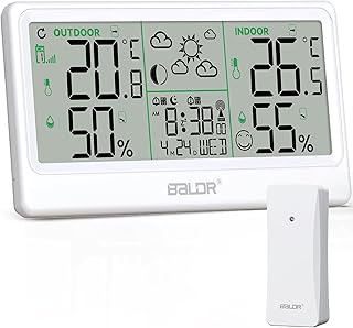 Guía Definitiva de Montaje: Estación Meteorológica Inalámbrica 8.5” con Termómetro y Barómetro – ¡Conoce el Clima como Nunca Antes!