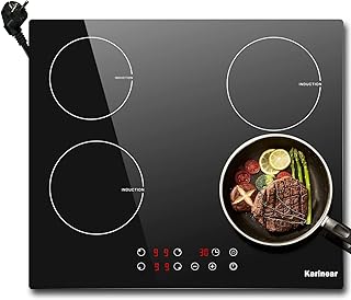 Descubre los Retos y Usos Creativos de la Placa de Inducción Karinear: Cocina Segura y Versátil con 4 Fuegos y Control Táctil