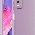 ¡Dale Vida a Tu Vivo Y11s y Y20s! Personaliza Tu Teléfono con la Colorida Funda de Silicona Hierba Púrpura