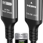 Descubre por qué los usuarios adoran el Cable HDMI Ubluker 10K/8K/4K: Testimonios reales sobre su rendimiento ultra alta velocidad