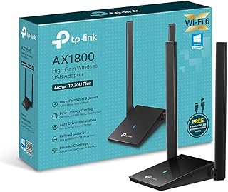 Potencia tu Conexión: Personaliza tu Experiencia Wi-Fi con el Adaptador TP-Link Archer TX20U Plus AX1800