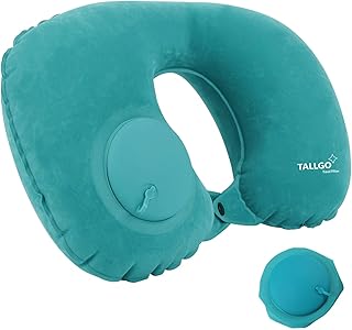 ¡Descubre por qué los viajeros aman la Almohada Inflable de Cuello! Testimonios sobre comodidad en avión, camping y más