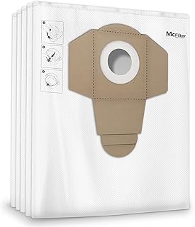 Repara Tu Aspiradora: McFilter – 10 Bolsas Compatibles de 20L para Todas las Einhell en Húmedo