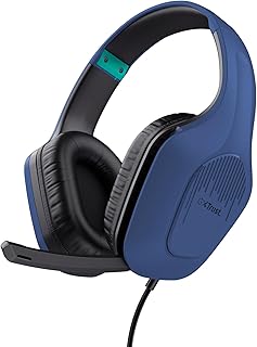 Descubre la Larga Vida Útil de los Trust Gaming GXT 418B Rayne: Auriculares Ligeros y Potentes para Gamers de PC y Consolas