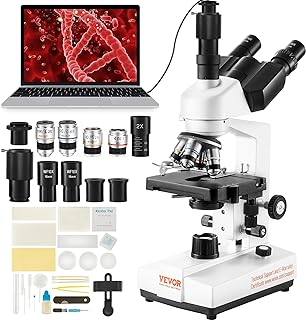 Descubre las Infinidades Usos del VEVOR Microscopio Compuesto Trinocular: Potencia tu Investigación Educativa de 40X a 5000X