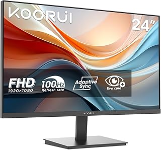 Descubre el KOORUI E2411H: El Monitor Eco-Amigable de 24 Pulgadas que Combina Rendimiento FHD y Sostenibilidad