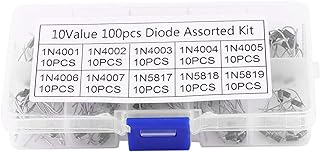 Resuelve tus Dudas: Preguntas Frecuentes sobre el Kit de 100 Diodos Rectificadores (1N4001~1N4007, 1N5817~1N5819) – Alta Eficiencia y Bajo Consumo