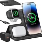 Alternativas Innovadoras: Descubre el AGPTEK Cargador Inalámbrico Plegable 3 en 1 para iPhone y Samsung – Carga Rápida y Portátil para Todos tus Dispositivos