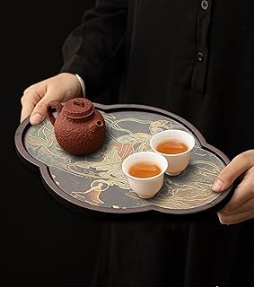 Descubre la Tendencia 2023: Kalamakala Dunhuang, la Elegante Bandeja de Madera para Ceremonias de Té que Transformará tu Estilo de Vida