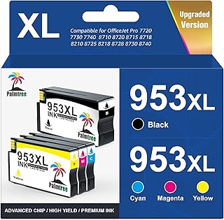 Guía Completa para el Pack Remanufacturado Palmtree 953XL: Ahorra en Tinta para tu HP Officejet Pro 7720 y Más