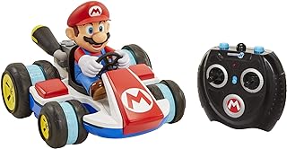 Descubre la Durabilidad del Nintendo Super Mario: ¡El Radio Control Mario Kart que Realiza Acrobacias y Derrapes con hasta 30 Metros de Alcance!