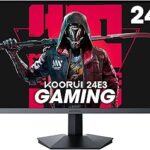 Mejora tu Experiencia Gamer: KOORUI Monitor 24» 165Hz IPS con Adaptive Sync y Tecnología Eye Care