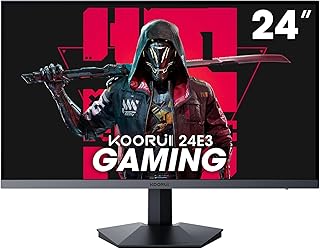 Mejora tu Experiencia Gamer: KOORUI Monitor 24» 165Hz IPS con Adaptive Sync y Tecnología Eye Care