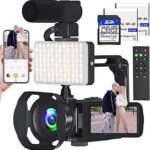 Todo lo que Necesitas Saber sobre la VETEK: FAQs de la Cámara de Vídeo 8K con Visión Nocturna y Micrófono para Vlogging