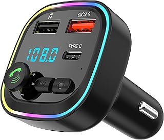 **Transforma tu Coche con el Mejor Transmisor FM Bluetooth 5.3: Guía de Montaje Fácil y Rápido para Carga QC3.0 y Llamadas Manos Libres**