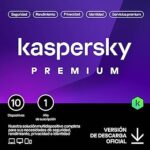 Repara tu Seguridad Digital: Kaspersky Premium Total Security 2024 para 10 Dispositivos – Protección Completa con VPN, Anti-Phishing y Más