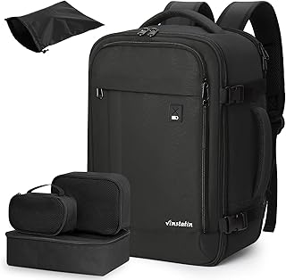 **¿Para qué sirve la Vinstatin Mochila de Viaje de Cabina? Descubre cómo esta mochila de 20L con 4 bolsas organizadoras revoluciona tus viajes de negocios y vacaciones**