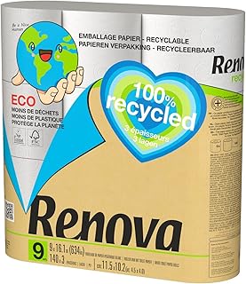 Guía Completa: Beneficios del Papel Higiénico Reciclado Renova ECO 3 Capas – 9 Rollos que Cuidan el Planeta