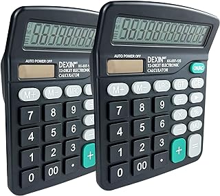 Cómo Elegir la Calculadora Perfecta: Guía Definitiva para Seleccionar la Nutabevr 2 Piezas con Pantalla LCD Grande y Diseño Compacto