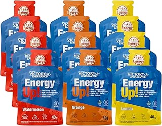 Descubre las Alternativas Energéticas: VICTORY ENDURANCE PACK 12x40g Gel sin Cafeína en Sabores Irresistibles