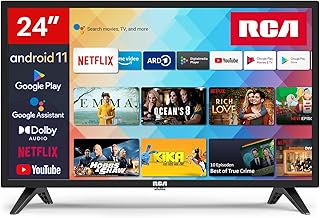 **RCA Smart TV 24 Pulgadas: Descubre las Innovaciones Futuras en Televisores Android con WiFi, Bluetooth y Triple Tuner (2024)**