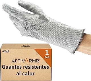 Descubre las Infinidades de Usos del Ansell ActivArmr 42-474: Guantes de Trabajo Resistentes al Calor para Protección Industrial