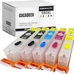 Guía Completa para el Cartucho de Tinta Recargable COCADEEX 580XXL: Potencia Tu Impresora Canon PIXMA y Ahorra en Tintas