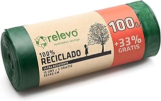 **Reduce tu Huella Ecológica con las Bolsas de Basura Relevo 100% Recicladas: Extra Resistentes y Amigables con el Planeta**  

Este título combina palabras clave relevantes como bolsas de basura, 100% recicladas, extra resistentes y impacto ambiental, atrayendo a un público consciente del medio ambiente y optimizando el contenido para SEO.