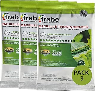 Impulsa la Agricultura del Futuro: Descubre el TRABE Pack 3 Bacillus Thuringiensis – Solución Ecológica que Protege Tus Cultivos y Respetar el Planeta