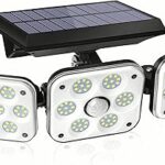 Descubre para qué sirve la Luz Solar Exterior con 138 LED: Ilumina tu Jardín y Garaje con Sensor de Movimiento y 3 Mágicos Modos de Iluminación