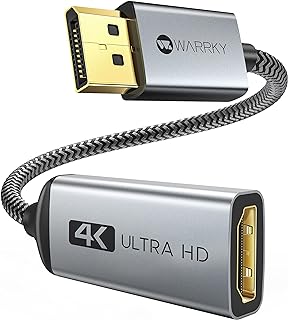 **Preguntas Frecuentes sobre el WARRKY Adaptador DisplayPort a HDMI: Todo lo que Necesitas Saber para 4K, 2K y 1080P**  

Este título es atractivo, incluye palabras clave relevantes como WARRKY Adaptador DisplayPort a HDMI, 4K, 2K, 1080P, y preguntas frecuentes, lo que lo hace óptimo para SEO y atrae a usuarios interesados en resolver dudas sobre el producto.