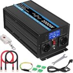 Análisis Exhaustivo del JIGUUN 2000W Inversor 24V: Potencia y Funcionalidad a Tu Alcance